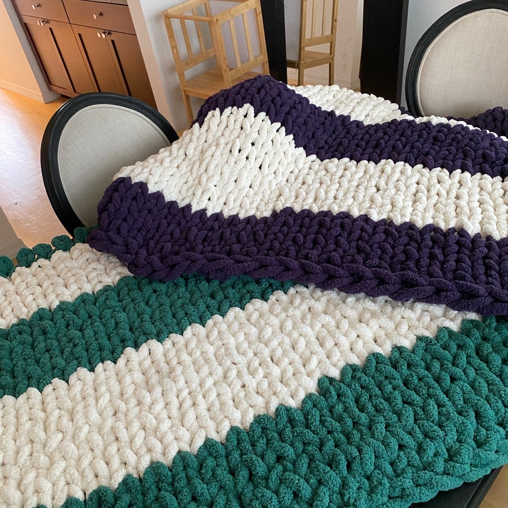 Chunky Knit Blankets